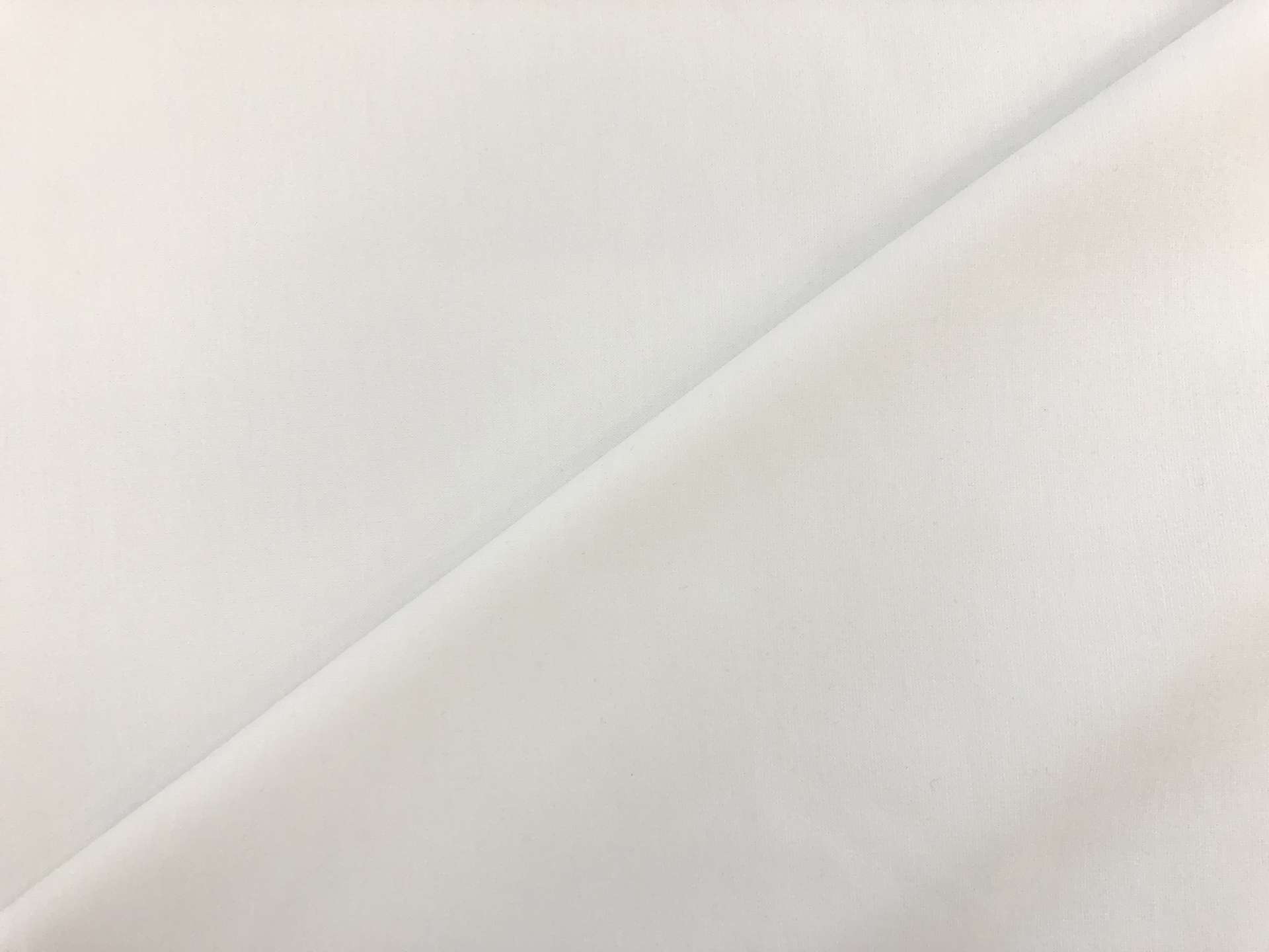 Lightweight Rayon Blend Ponte Knit in White