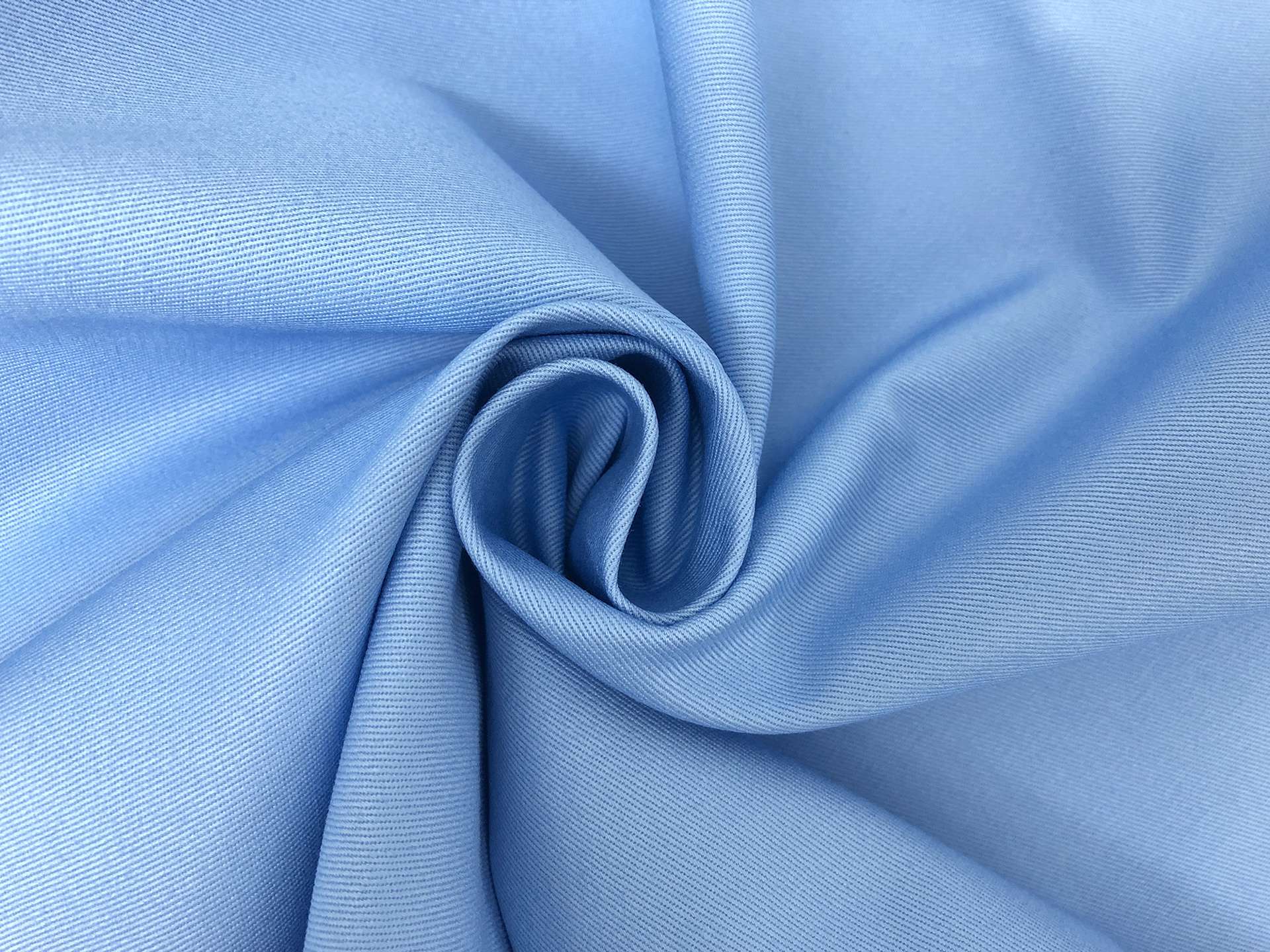 7oz Organic Cotton Twill in Ice Blue