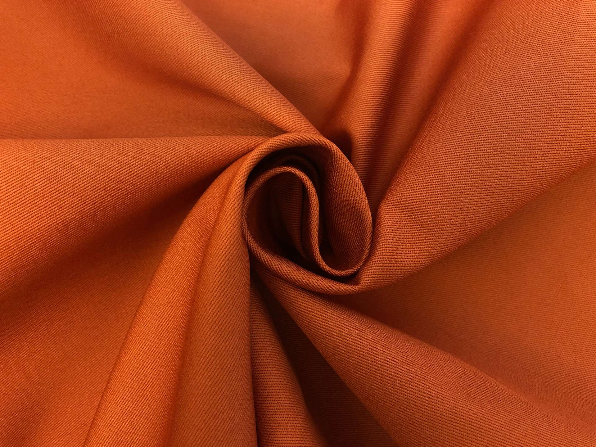 7 oz Organic Cotton Twill in Sweet Potato 