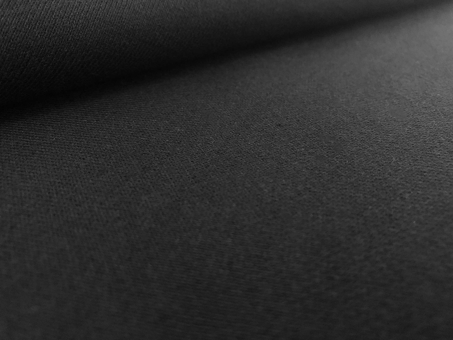 11oz Japanese French Terry Knit in Black