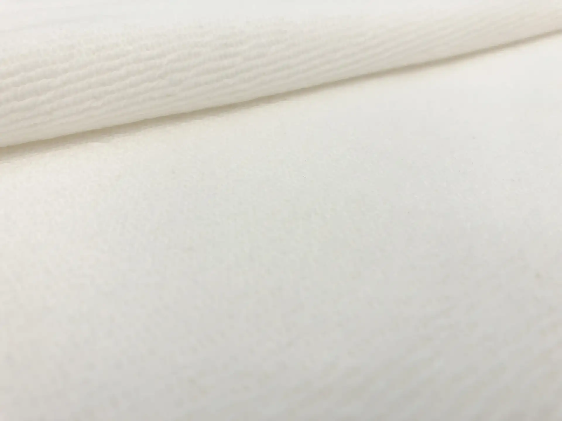  Japanese French Terry Knit in White
