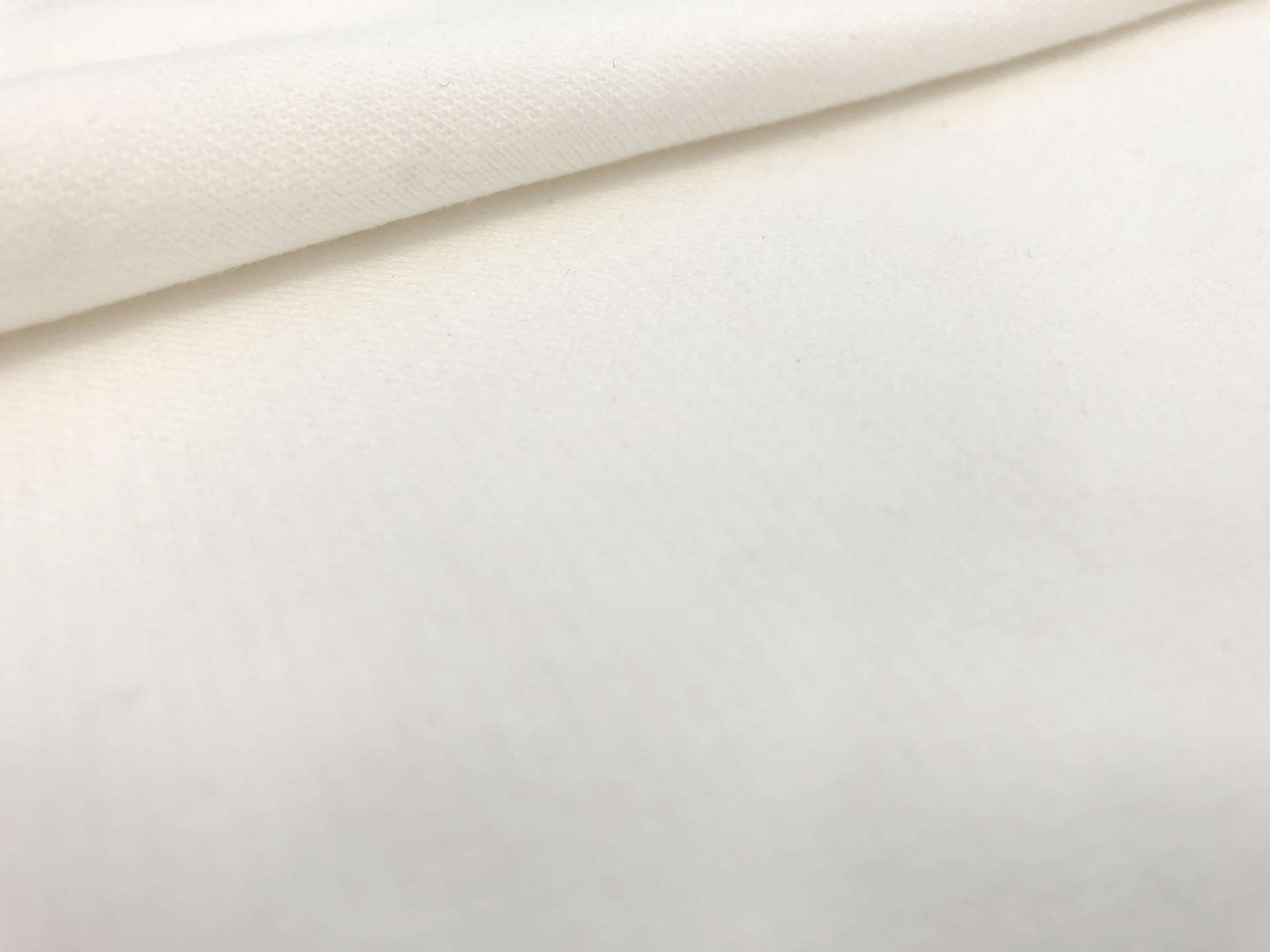  Japanese French Terry Knit in White