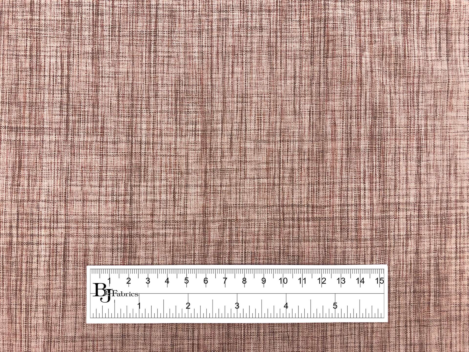 Yarn Dyed Cotton Novelty in Rosewood 