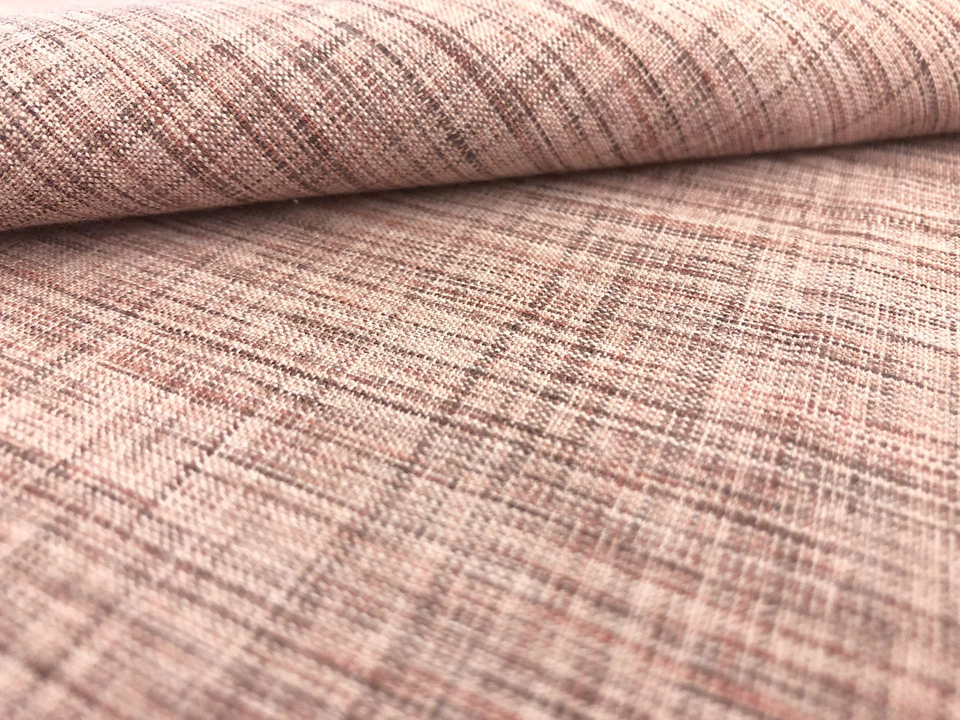 Yarn Dyed Cotton Novelty in Rosewood 