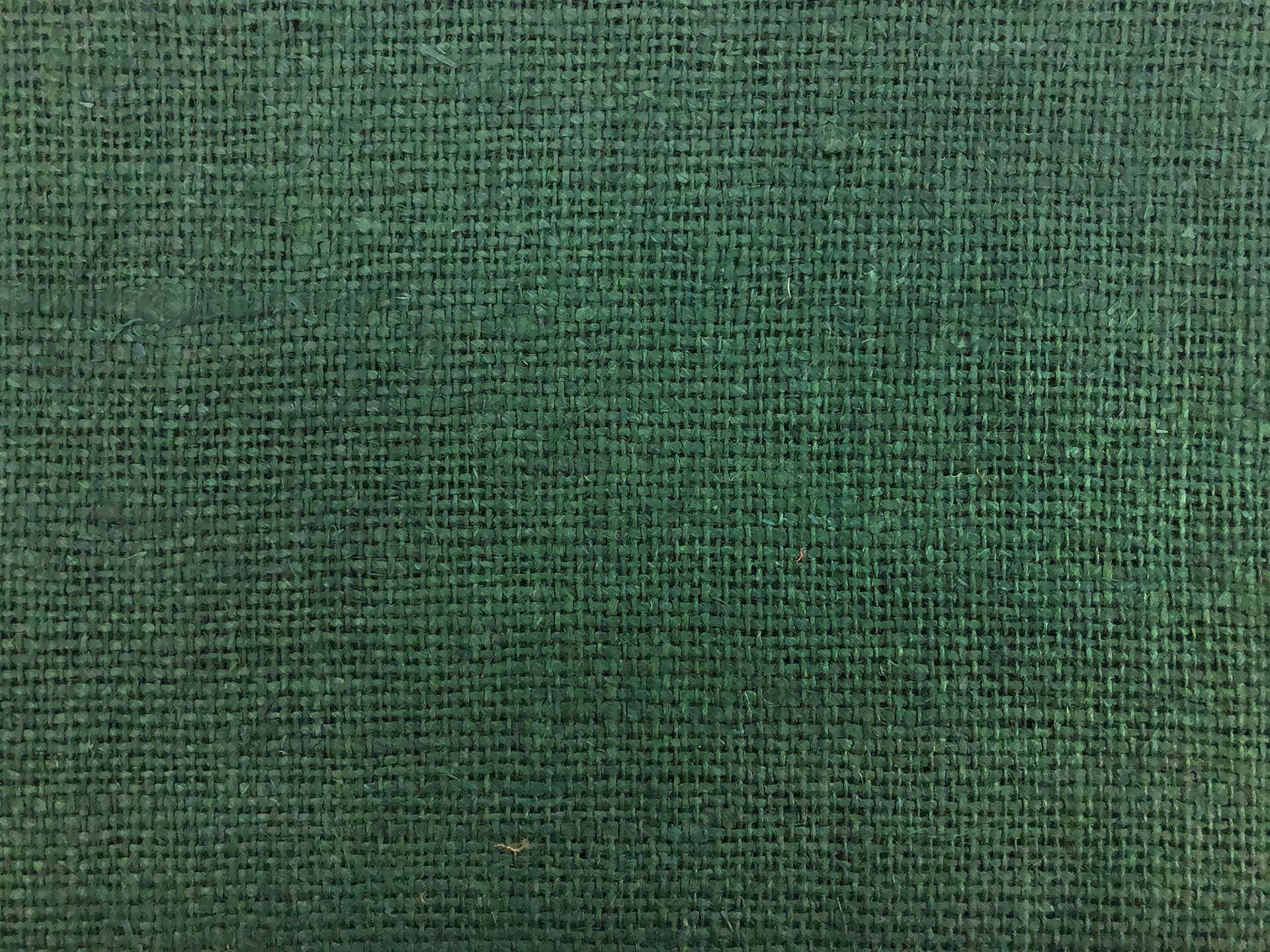 Linen Burlap in Hunter Green