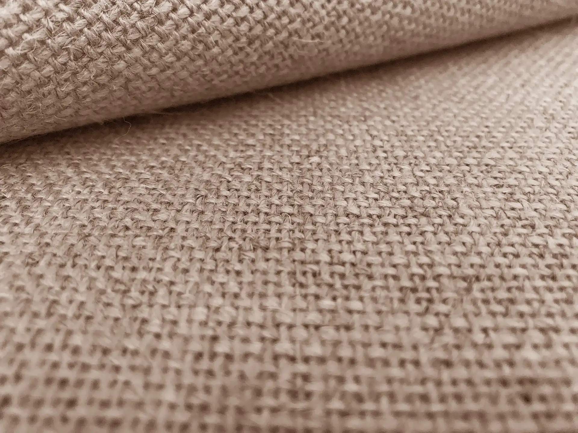 Linen Burlap in Natural