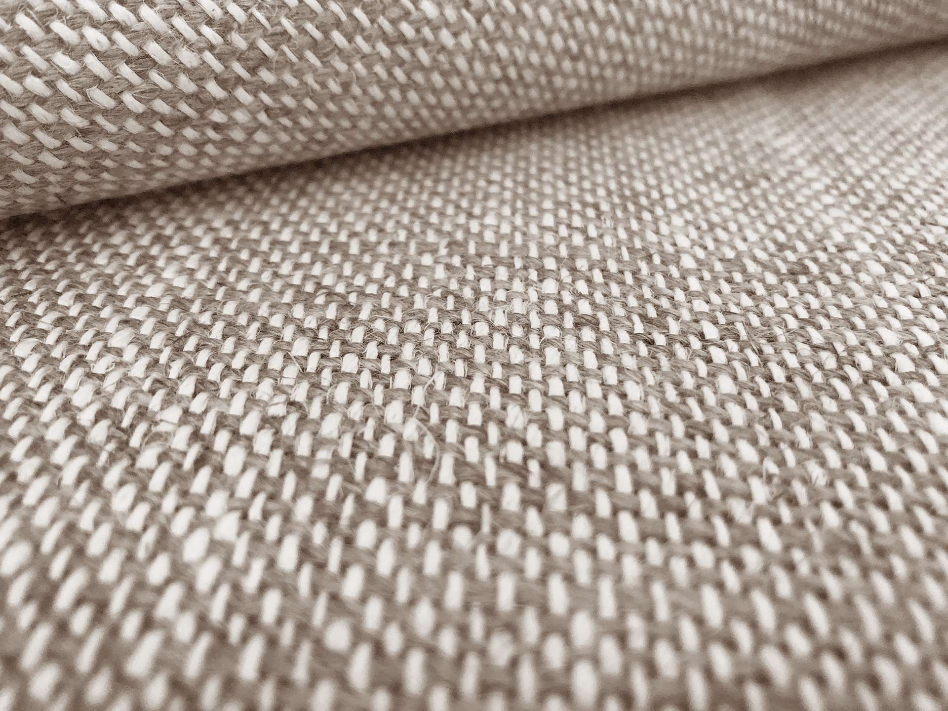 Linen Burlap in Oatmeal