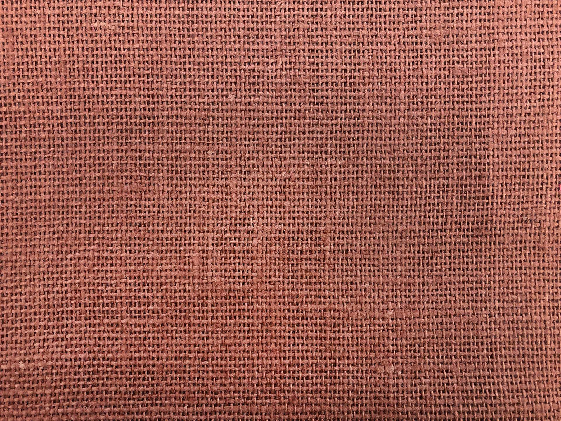 Linen Burlap in Dusty Rose