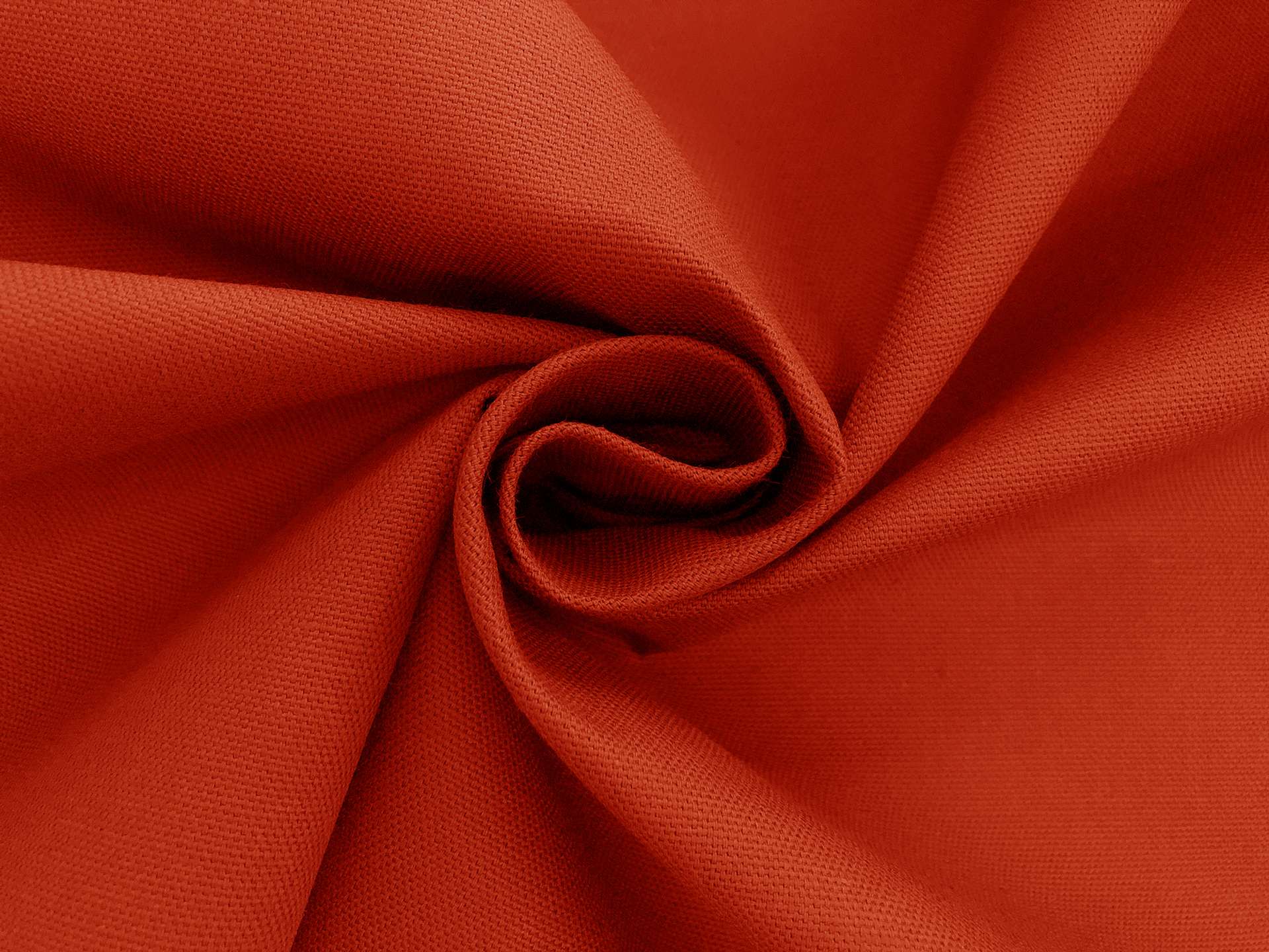 7.5 oz Cotton Canvas in Fire Engine Red