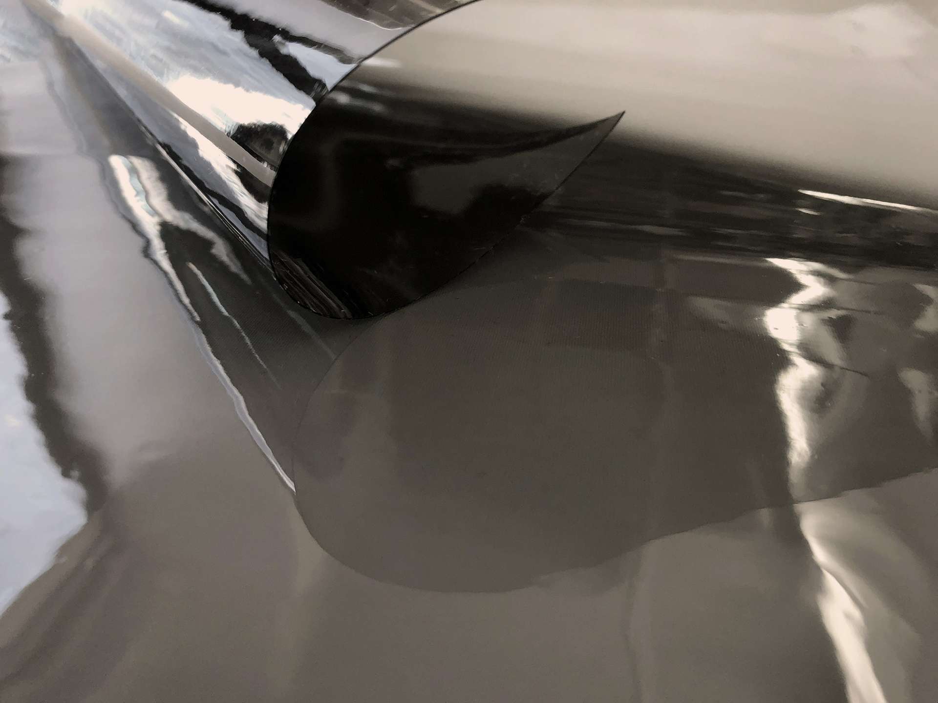 Clear Tinted Plastic in Smoke