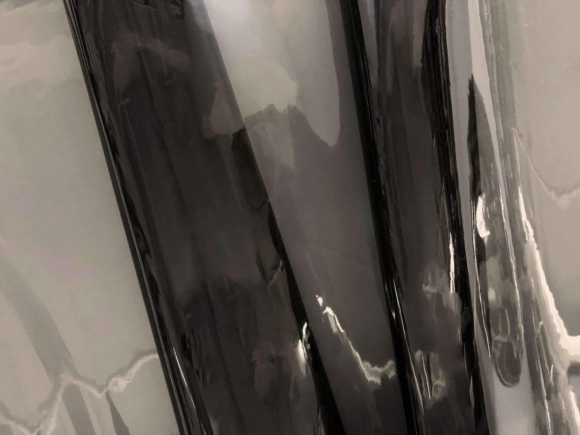 Clear Tinted Plastic in Smoke