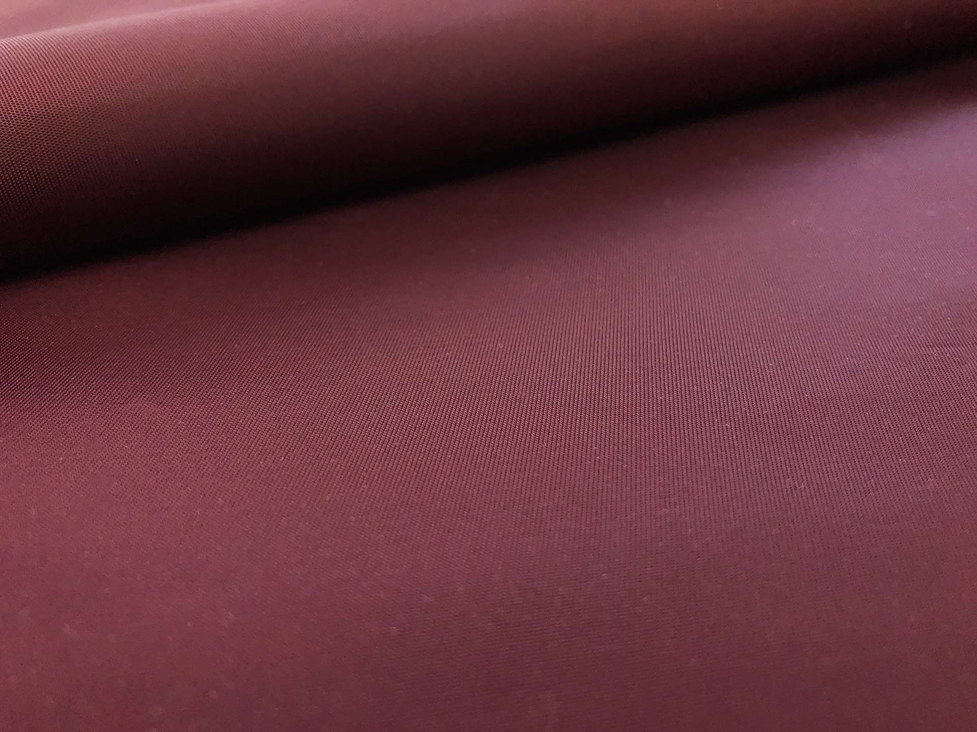 Nylon Satin Twill Rainwear in Maroon