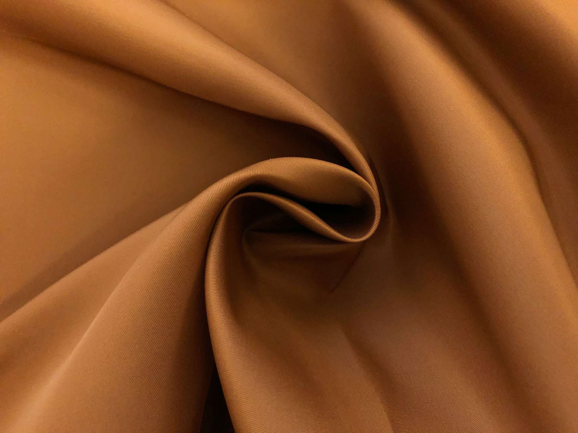 Nylon Satin Twill Rainwear in Coyote