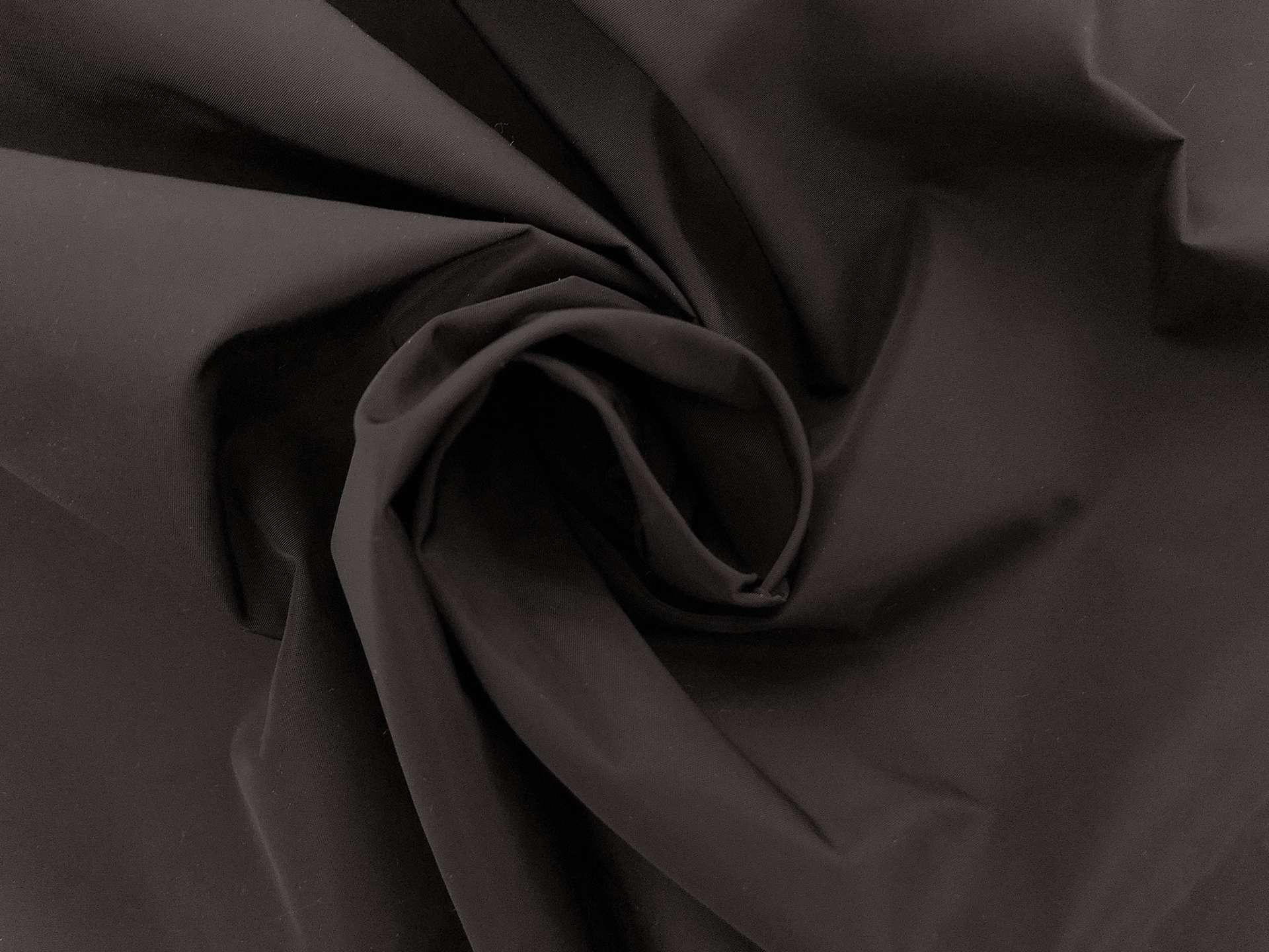 Polyester Taffeta Rainwear in Black