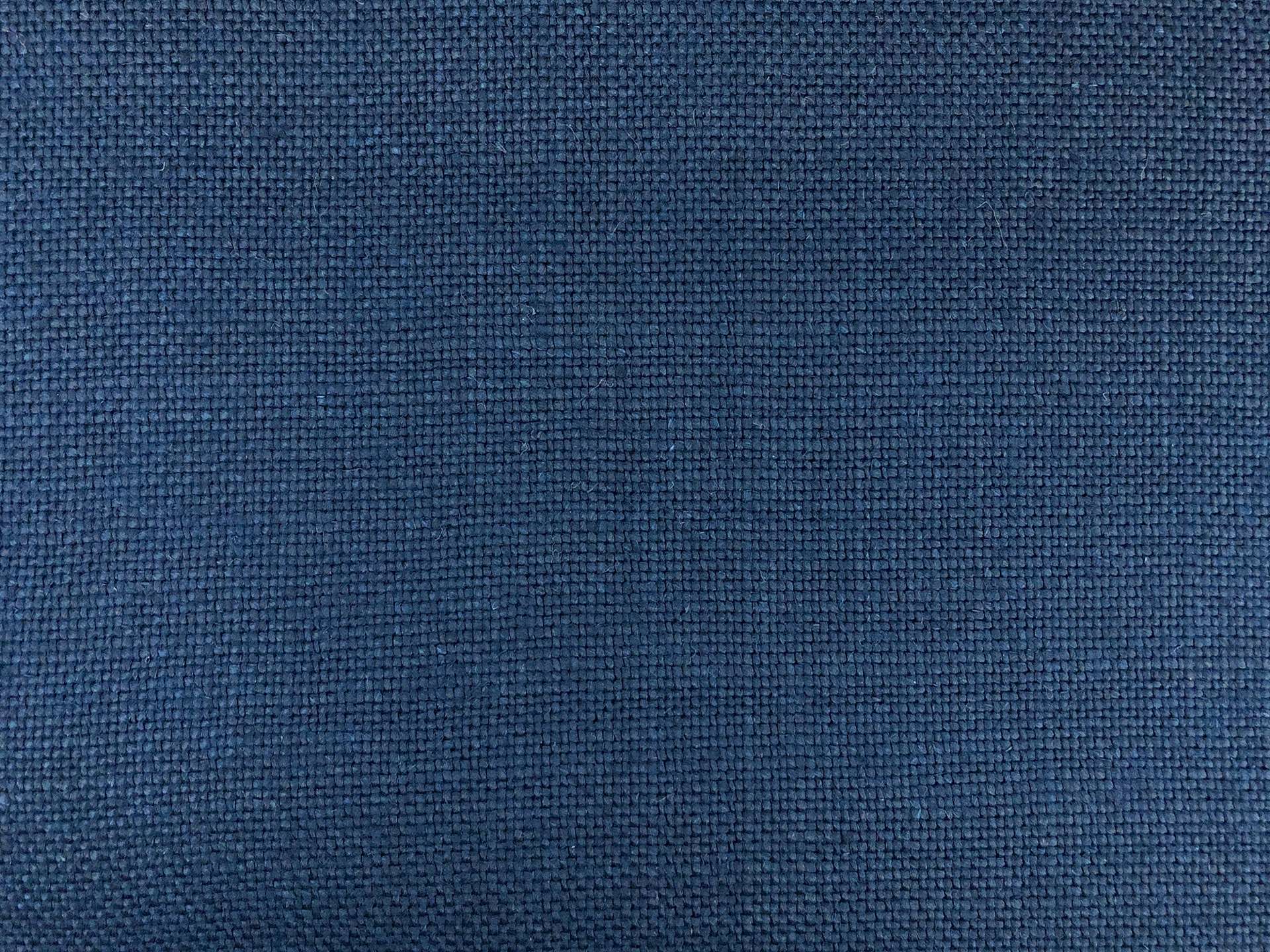 Linen Upholstery in New Indigo
