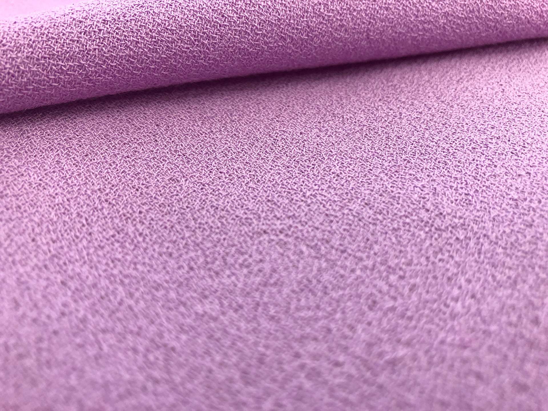 Italian Wool Crepe in Lilac