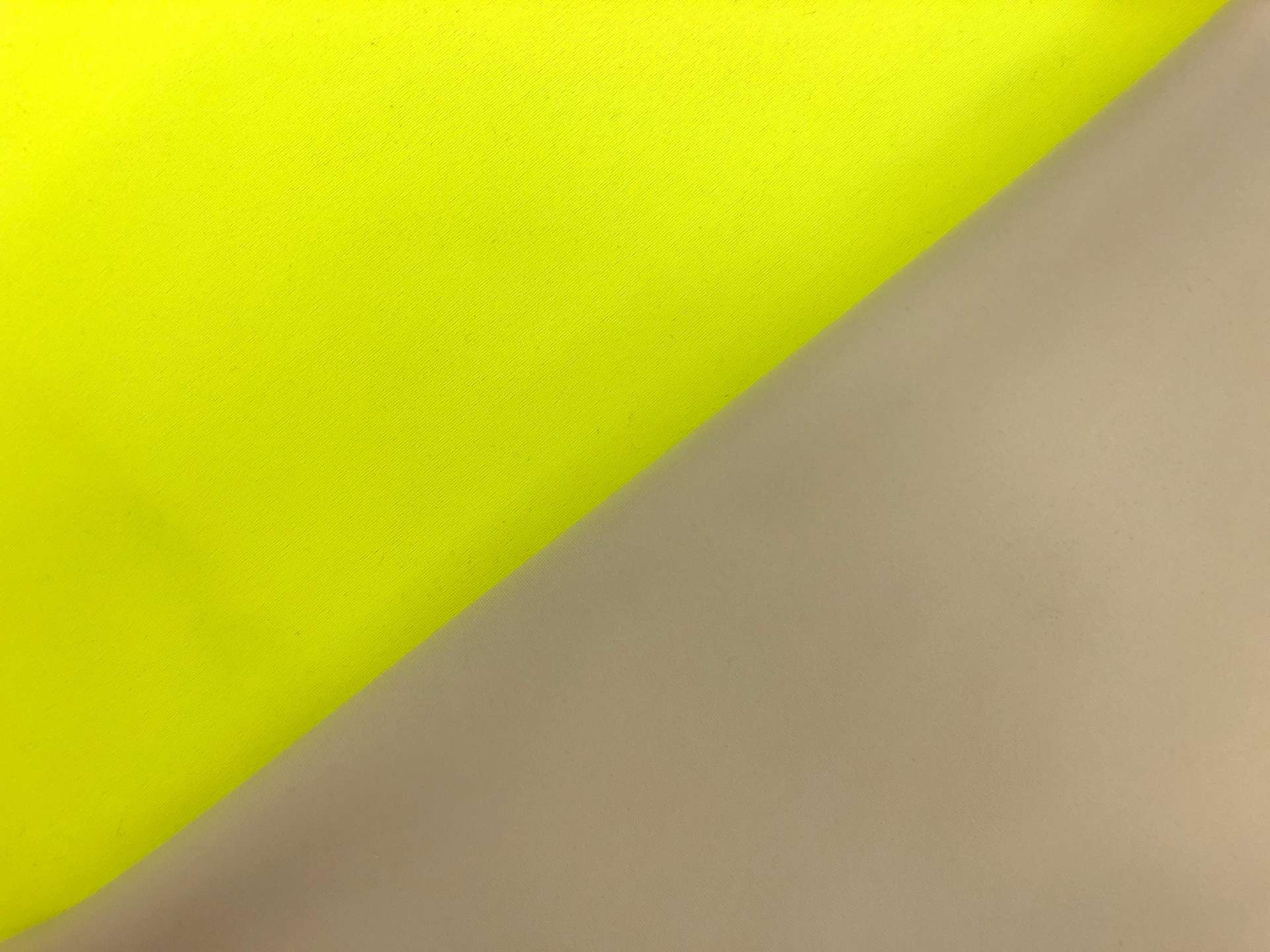 Waterproof Doubleface Knit in Lime and Beige
