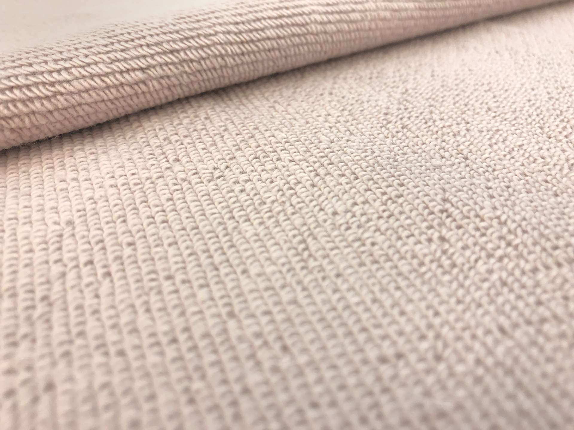 Japanese 11 oz French Terry Knit in Blush