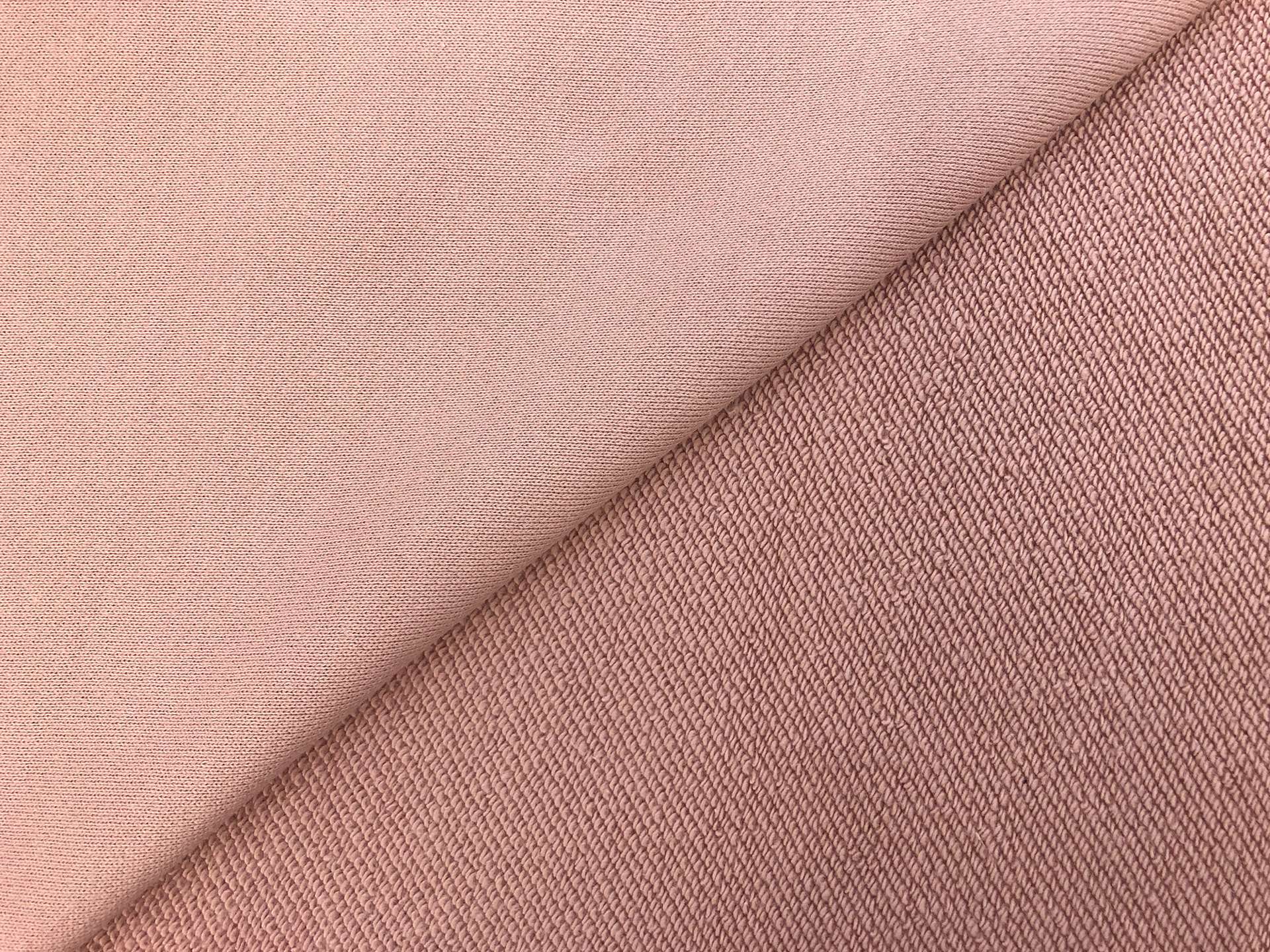Japanese French Terry Knit in Rose