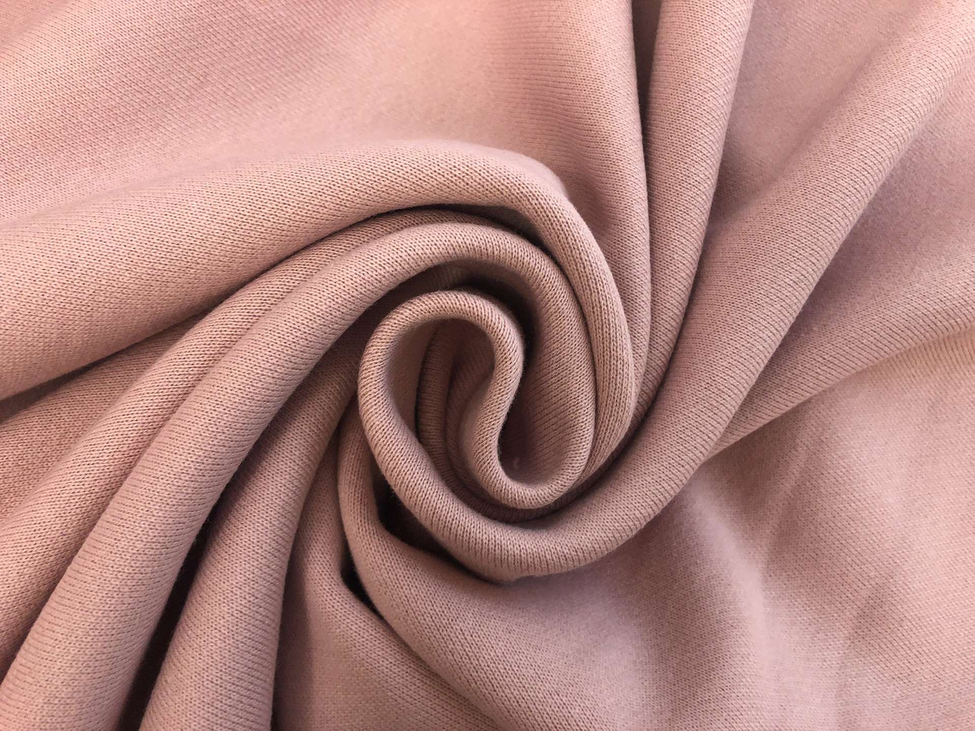 Japanese French Terry Knit in Rose