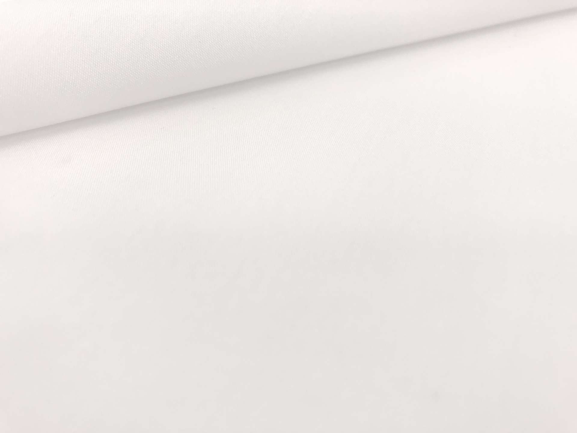 Stretch Cotton Blend Martinique in White 