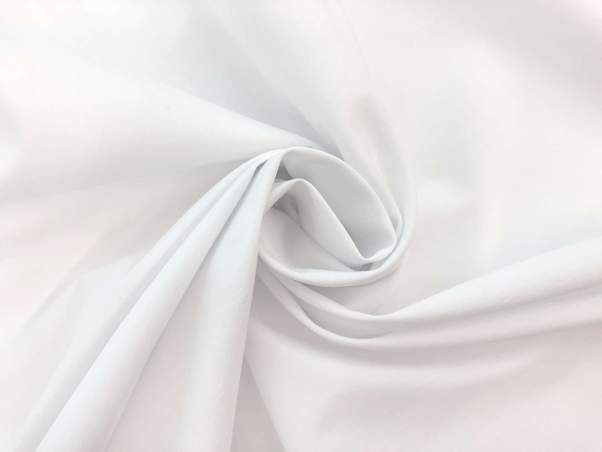 Stretch Cotton Blend Martinique in White 