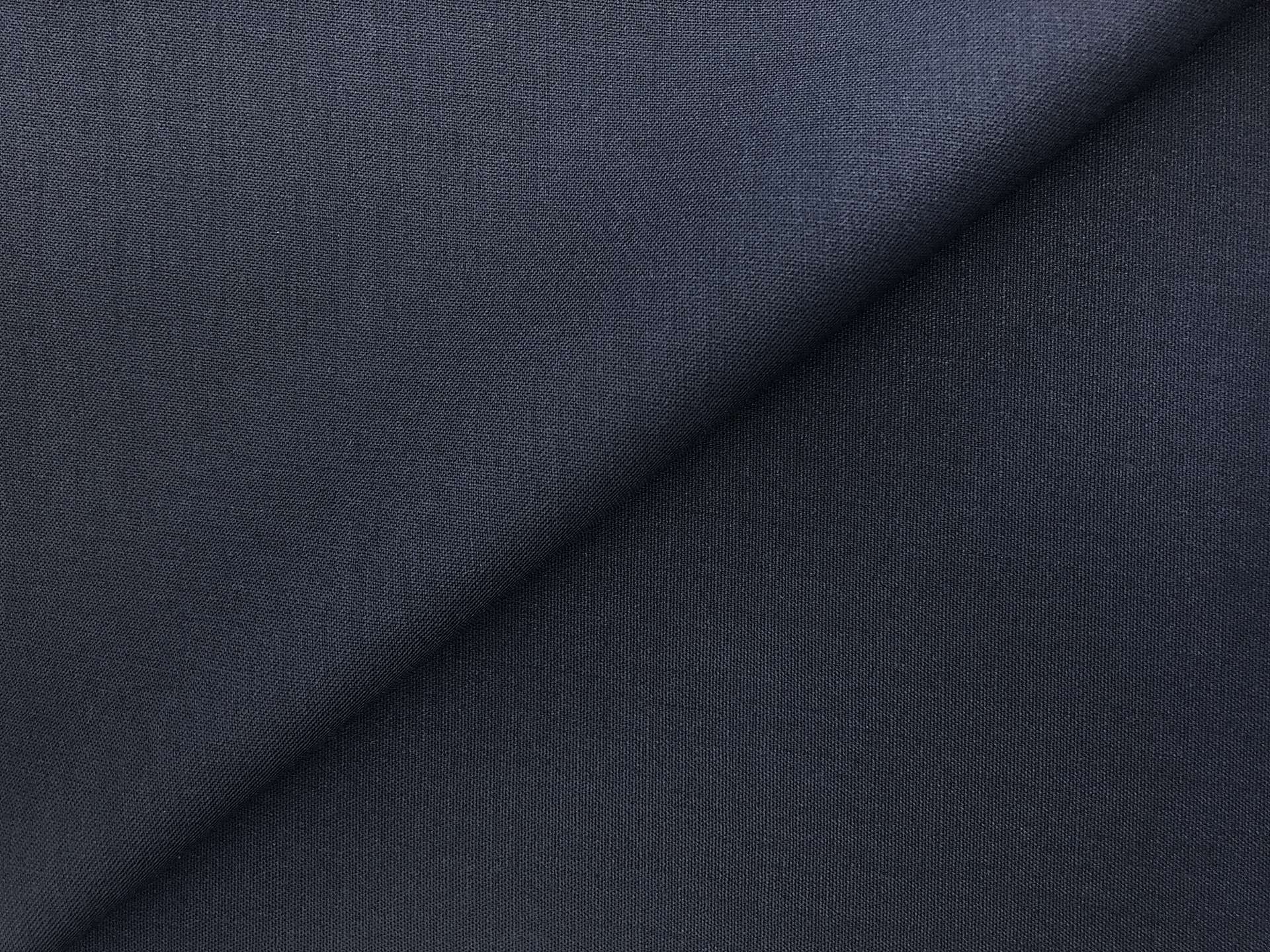 Italian Stretch Wool Doubleface in Navy