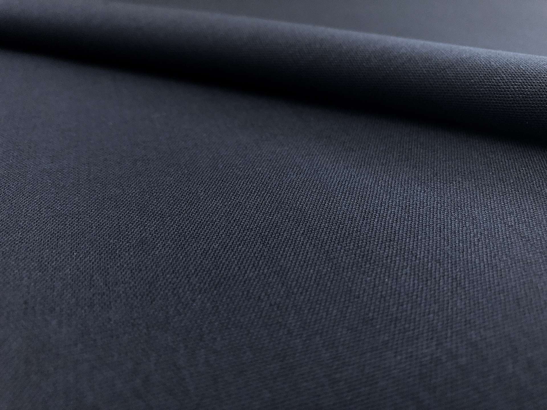 Italian Stretch Wool Doubleface in Navy