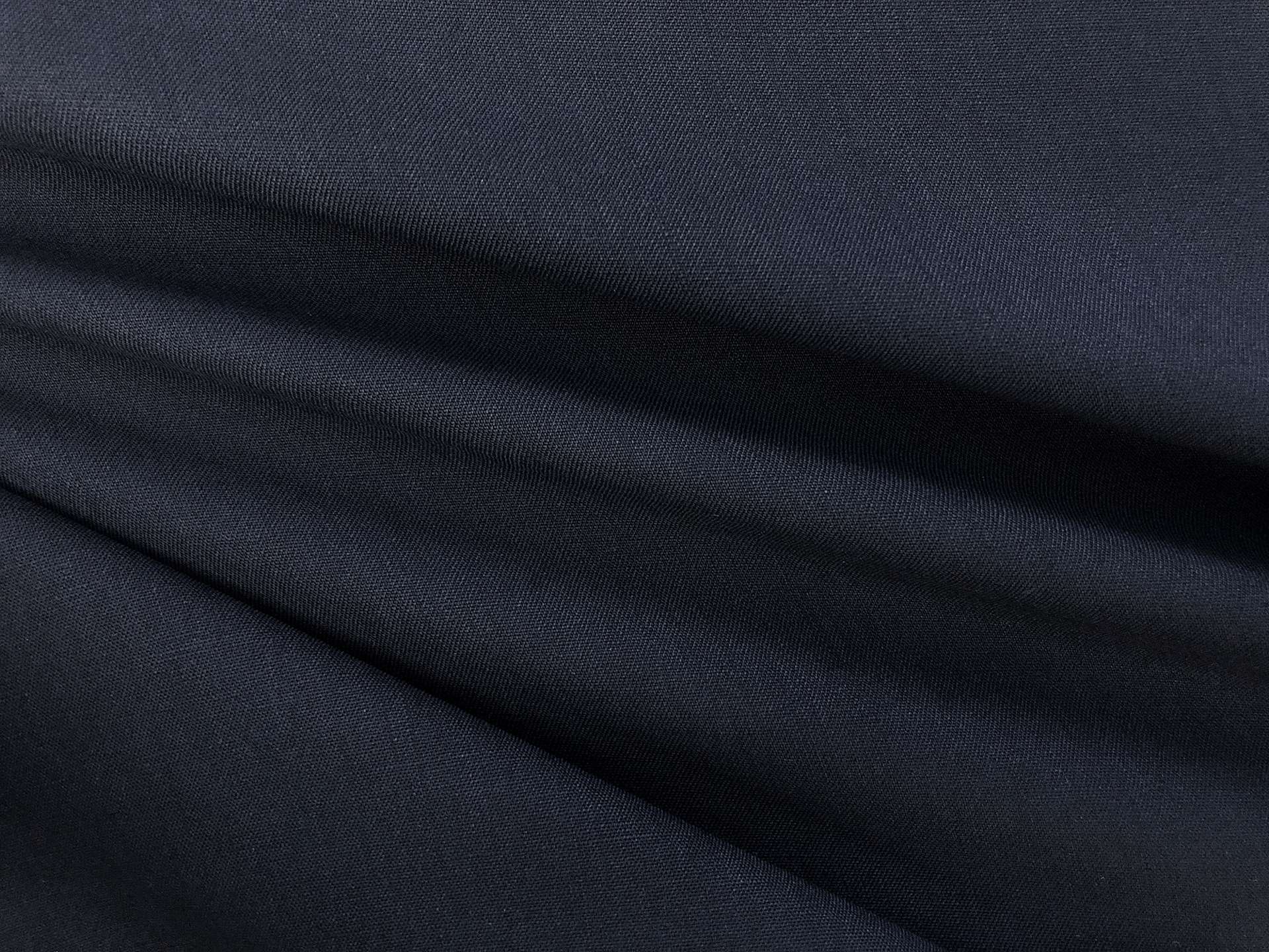Italian Stretch Wool Doubleface in Navy