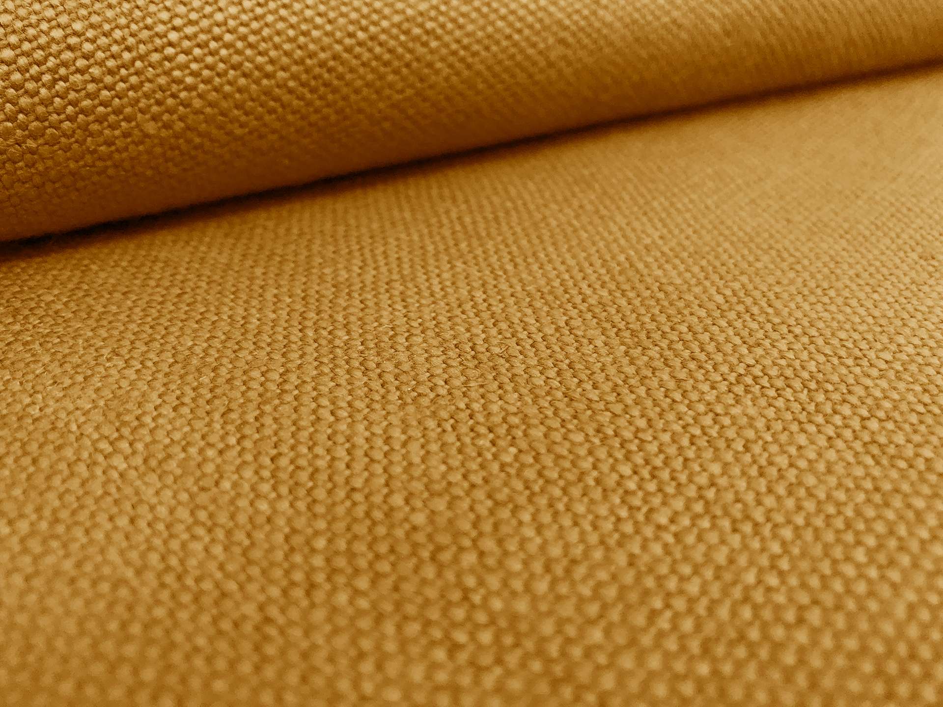 Belgian Stain Resistant Upholstery Linen in Lemon
