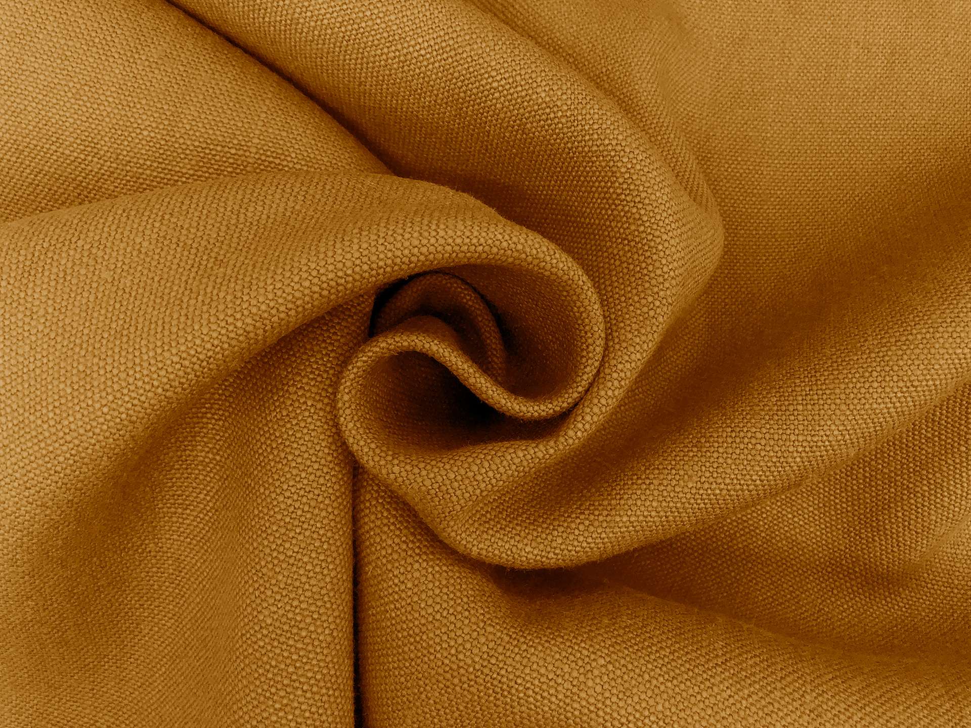 Belgian Stain Resistant Upholstery Linen in Lemon