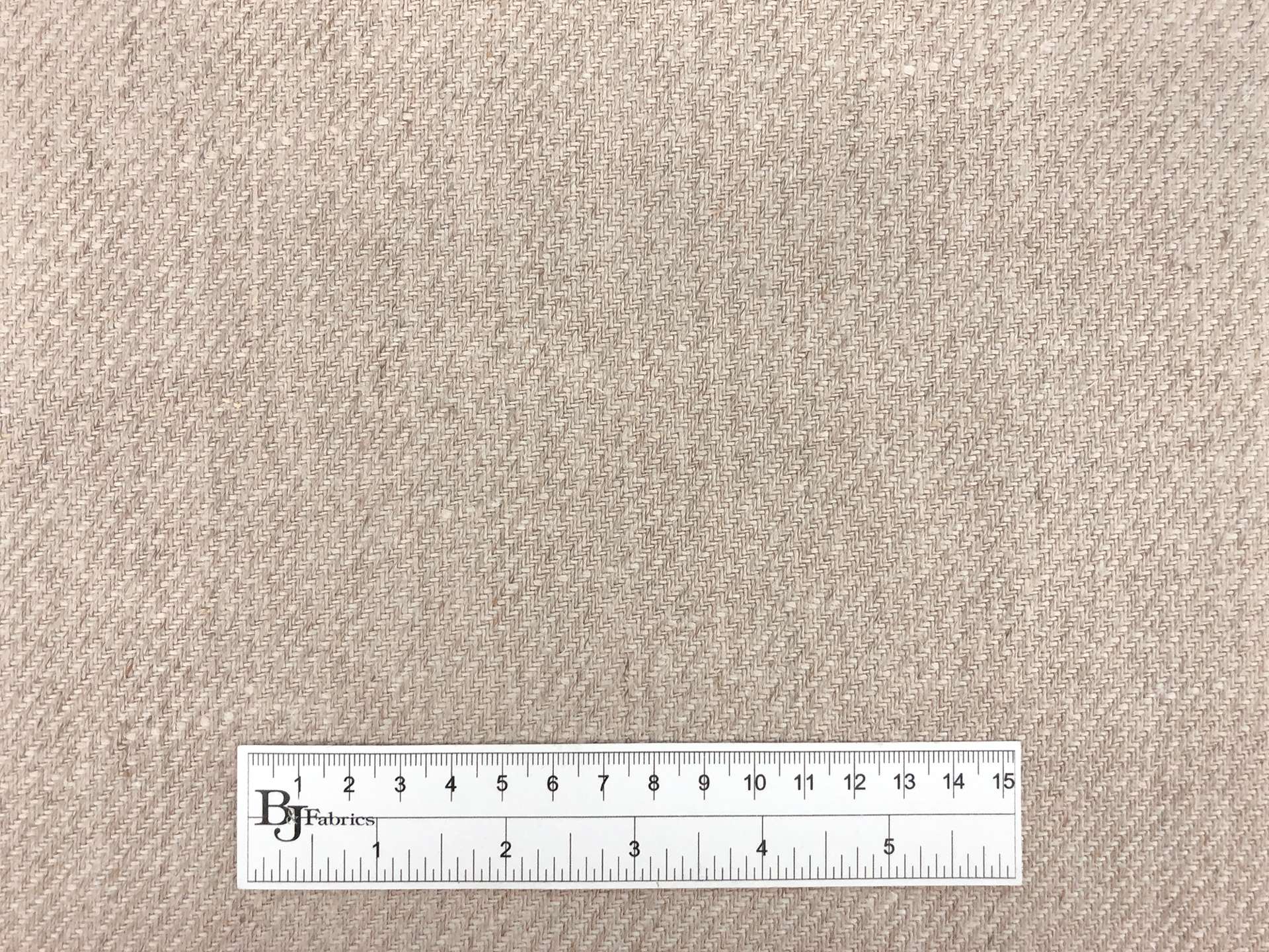 Doubleface Linen Upholstery Twill in Vanilla