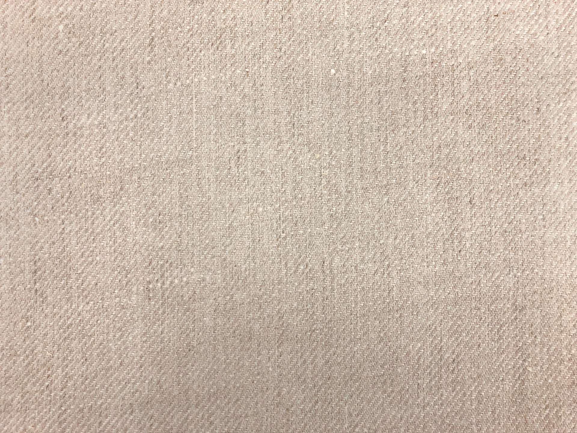 Doubleface Linen Upholstery Twill in Vanilla