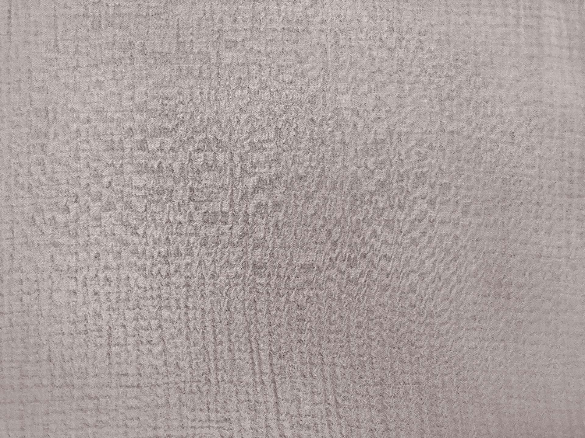Cotton Double Gauze in Silver
