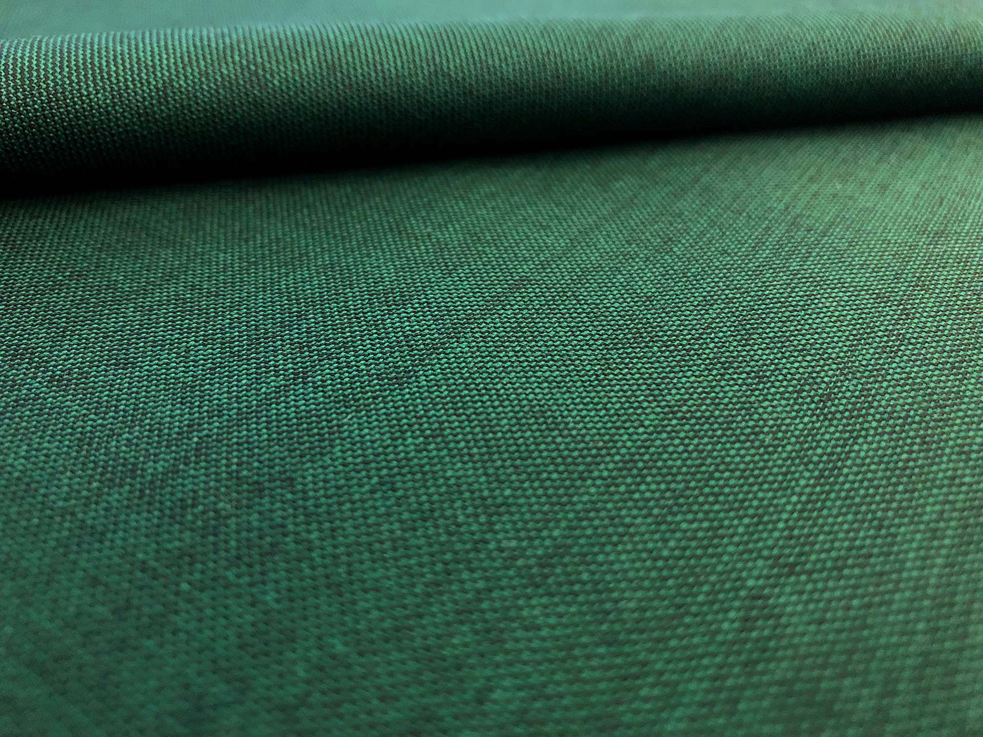 Italian Wool Suiting in Bottle Green