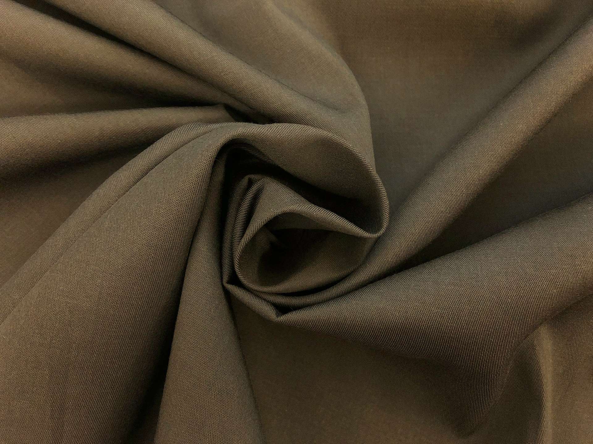 Tencel and Cotton Gabardine in Army