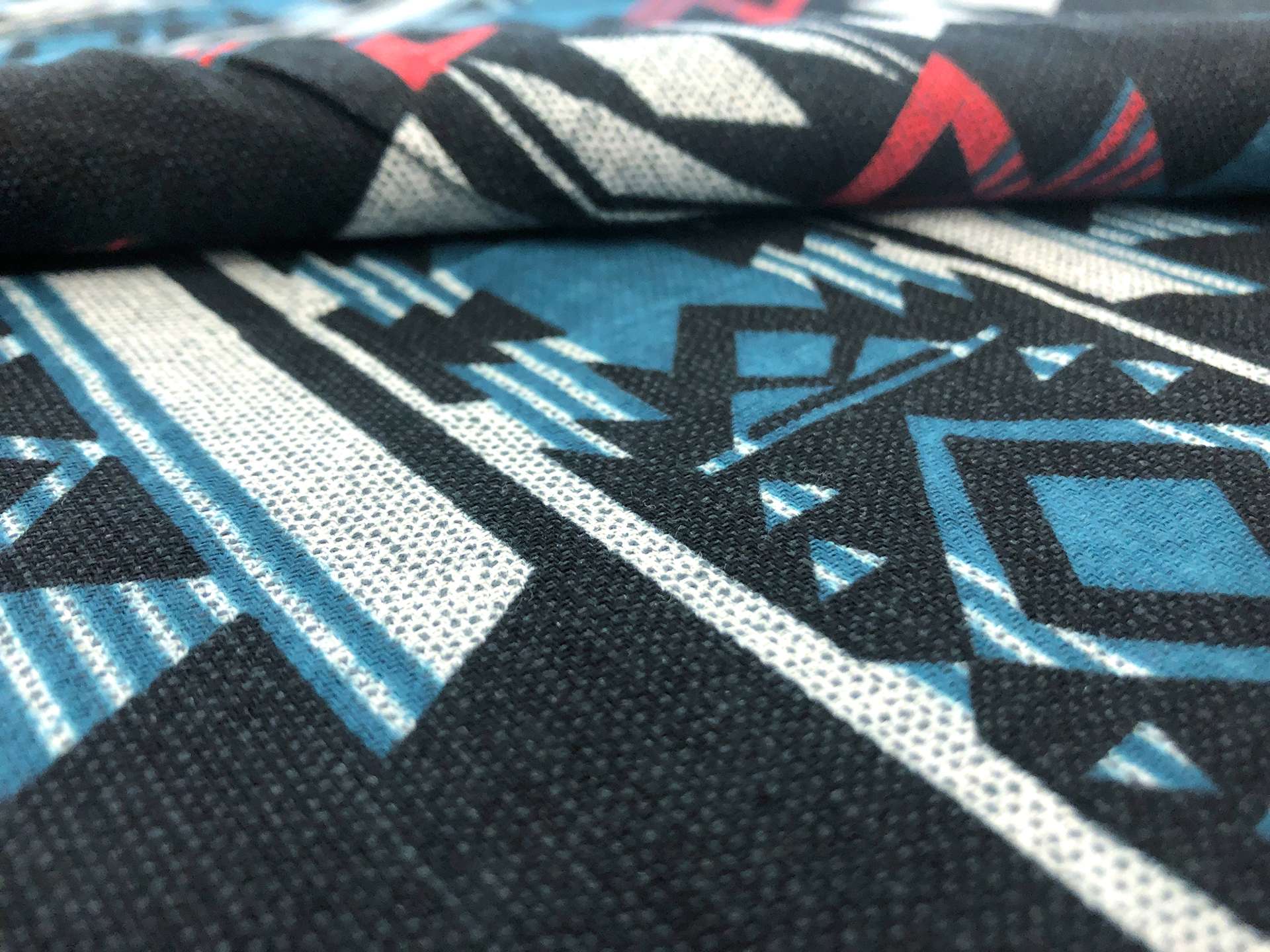 Cotton Woven With Native Motif