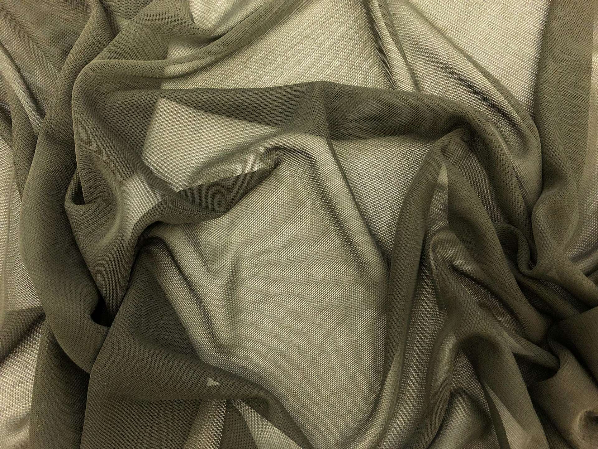 Rayon Matte Tissue Jersey Knit in Army Green