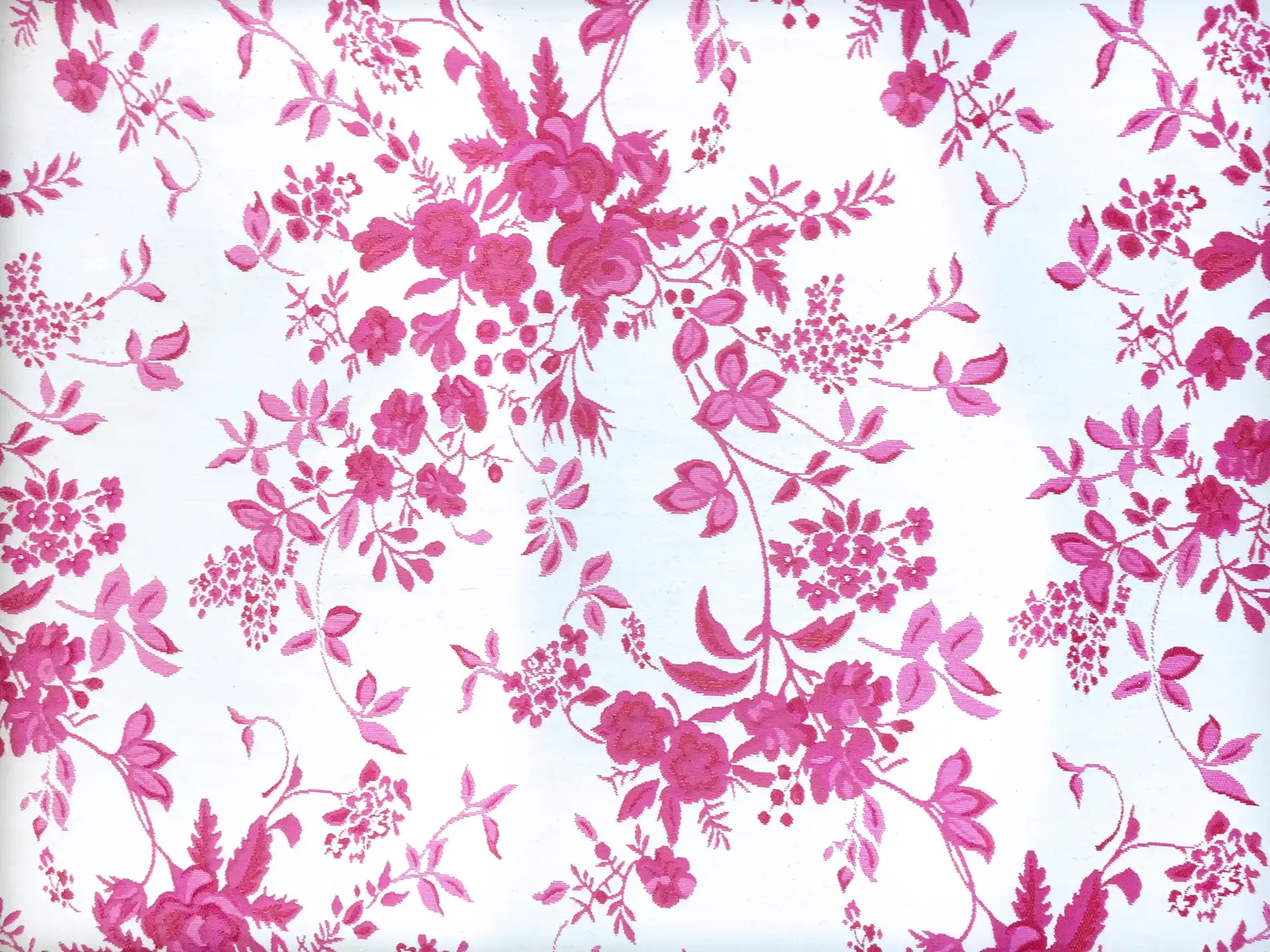 French Floral Brocade in Magenta