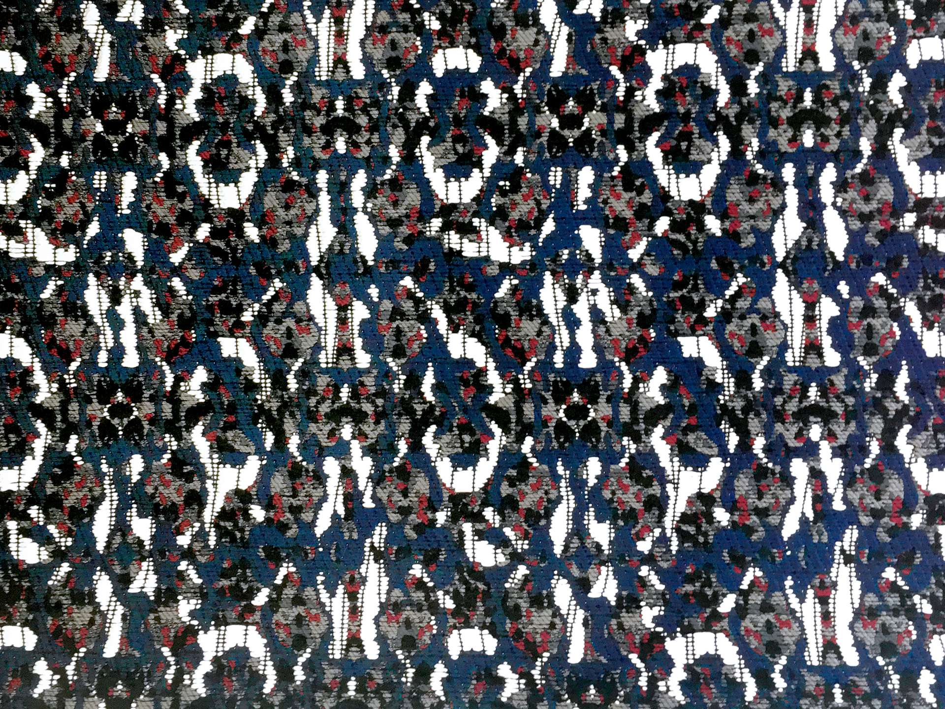 Cotton Blend Heavy Abstract Brocade