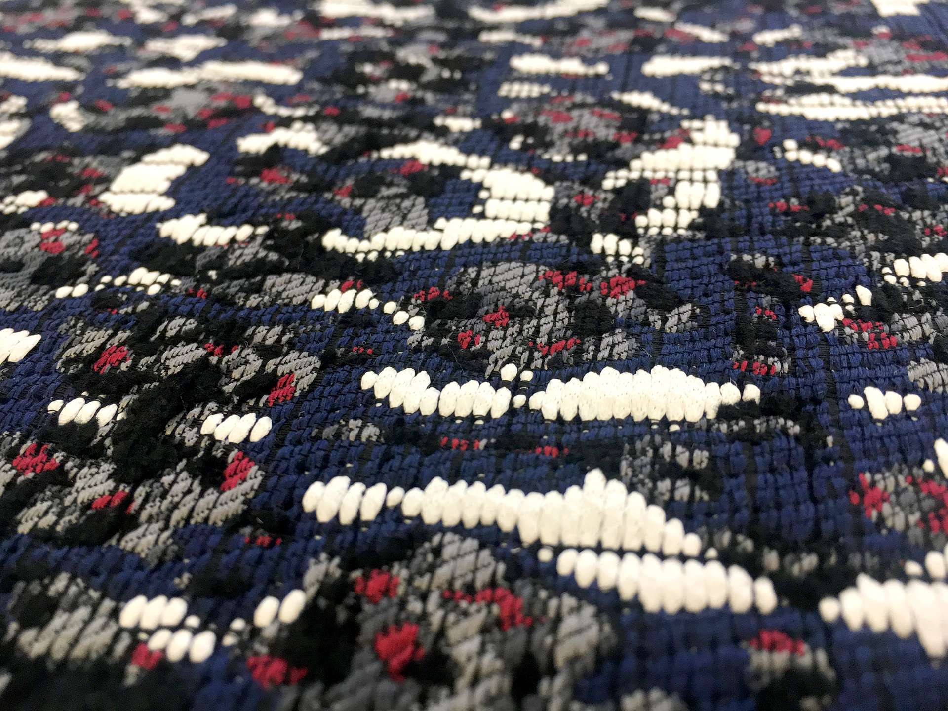 Cotton Blend Heavy Abstract Brocade
