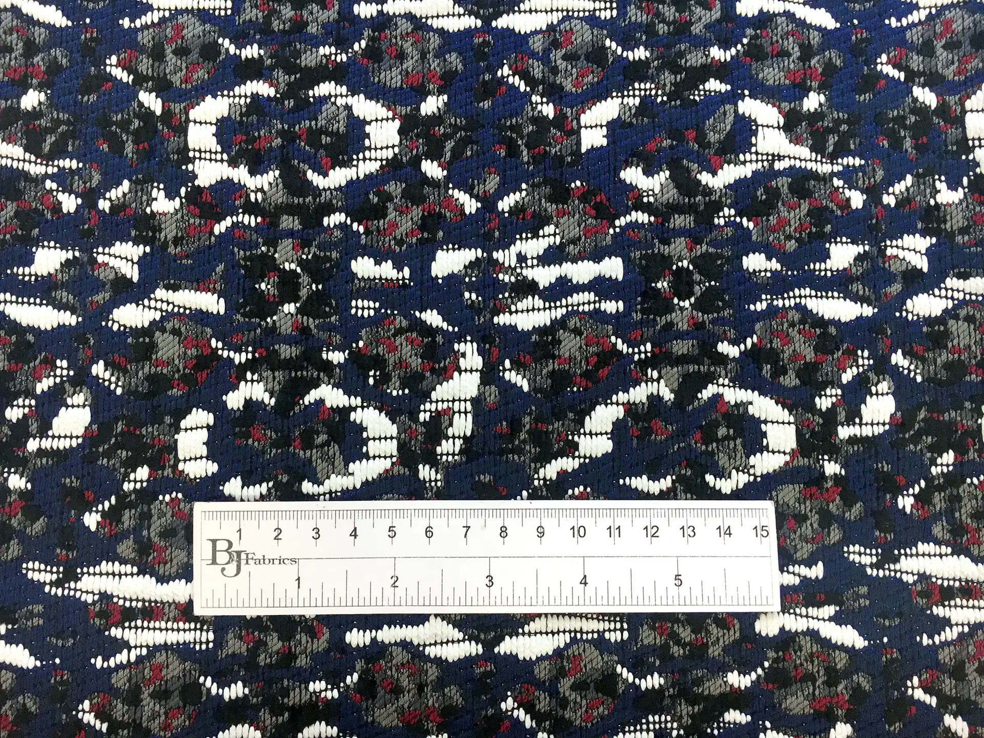 Cotton Blend Heavy Abstract Brocade