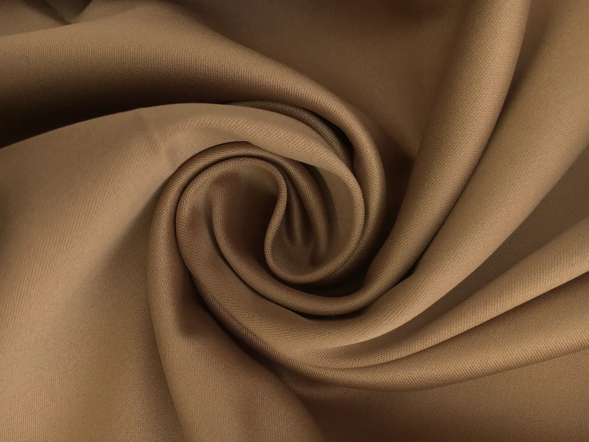 Roselyn Stretch Polyester Heavy Satin in Straw