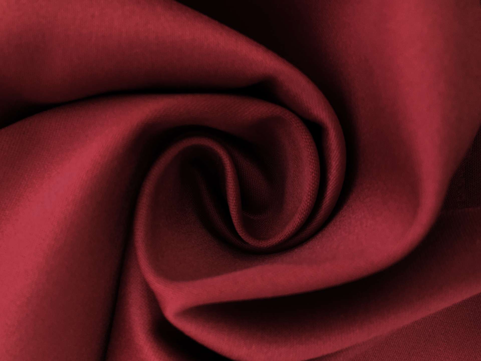Miyuki Stretch Polyester Satin in Wine