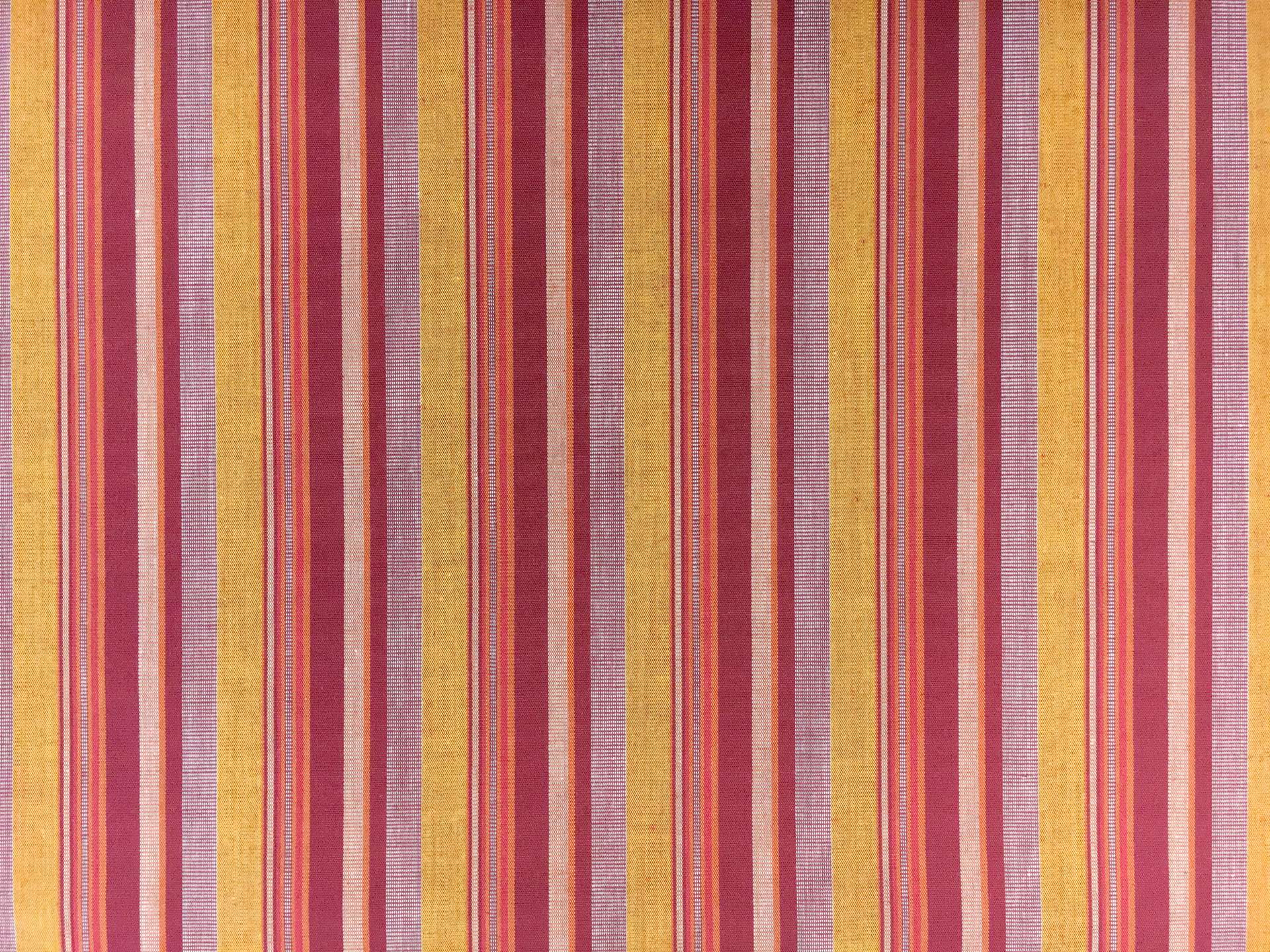 Cotton Shirting Woven Stripes in Crimson
