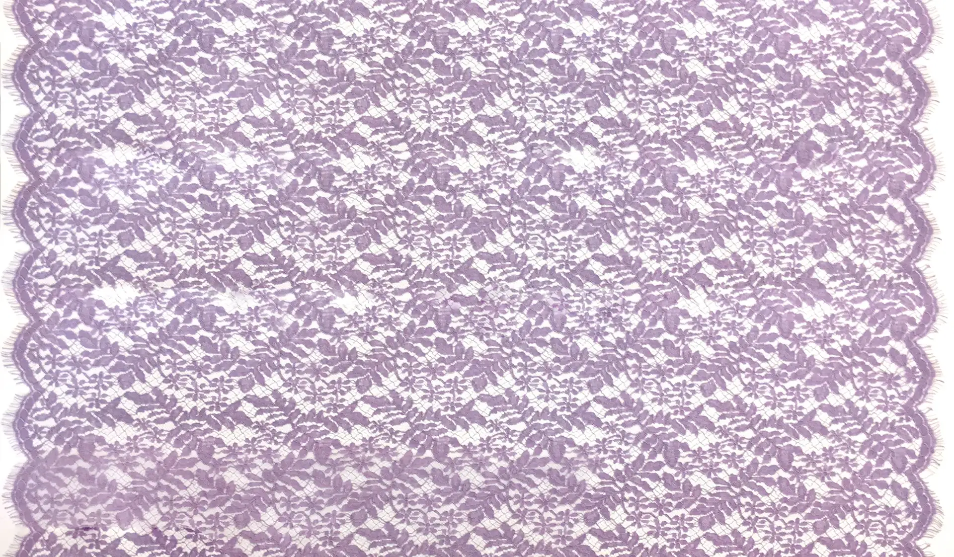 French Corded Chantilly Lace in Lavender 