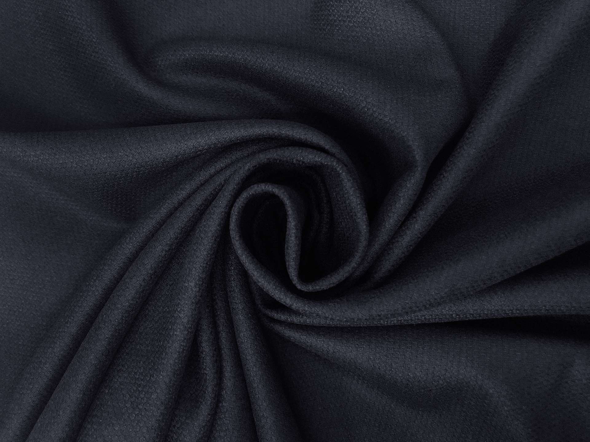 Super 180s Wool Cashmere Honeycomb Suiting in Navy