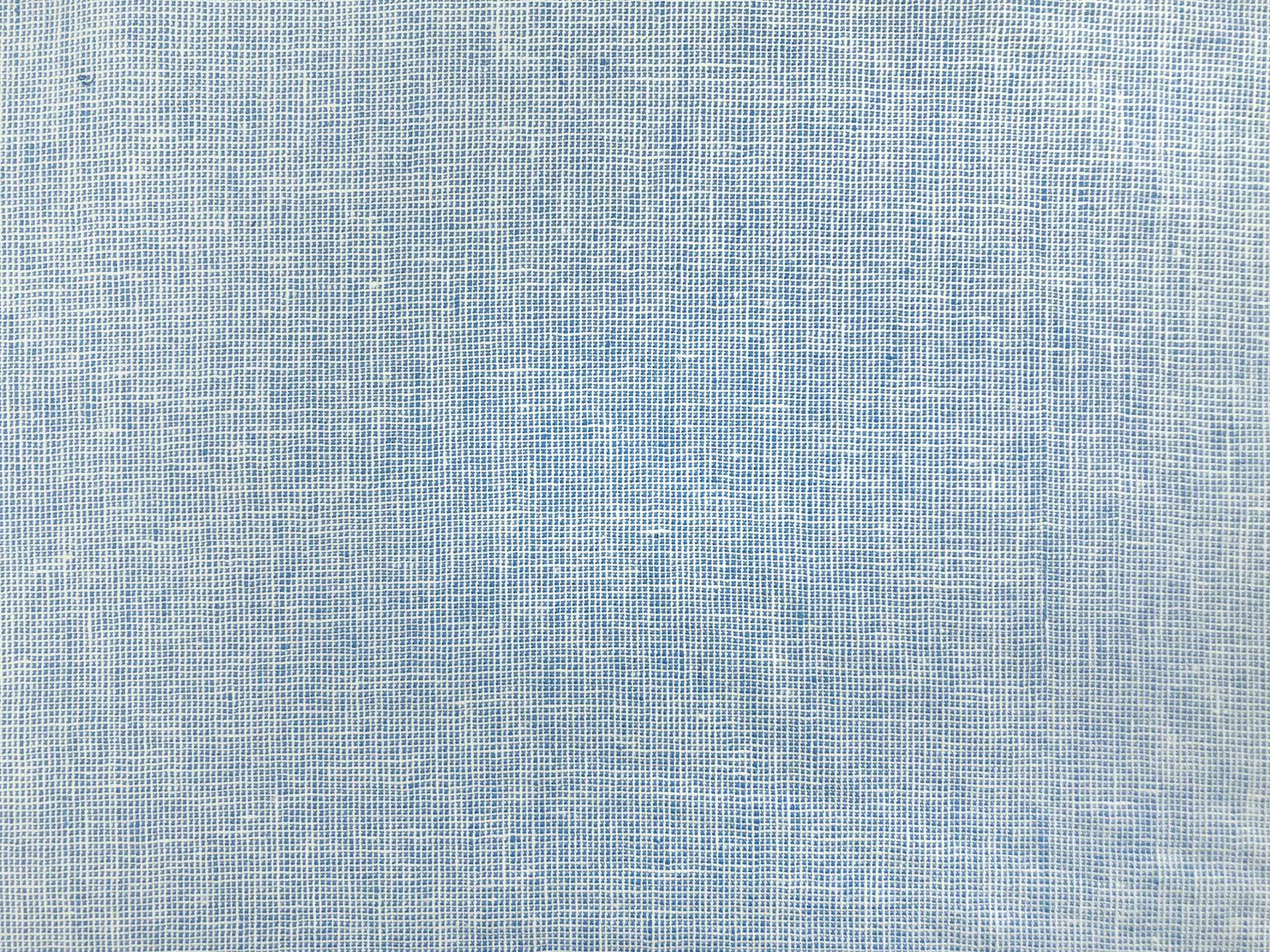 Yarn Dyed Linen Cotton Blend in Paris Blue