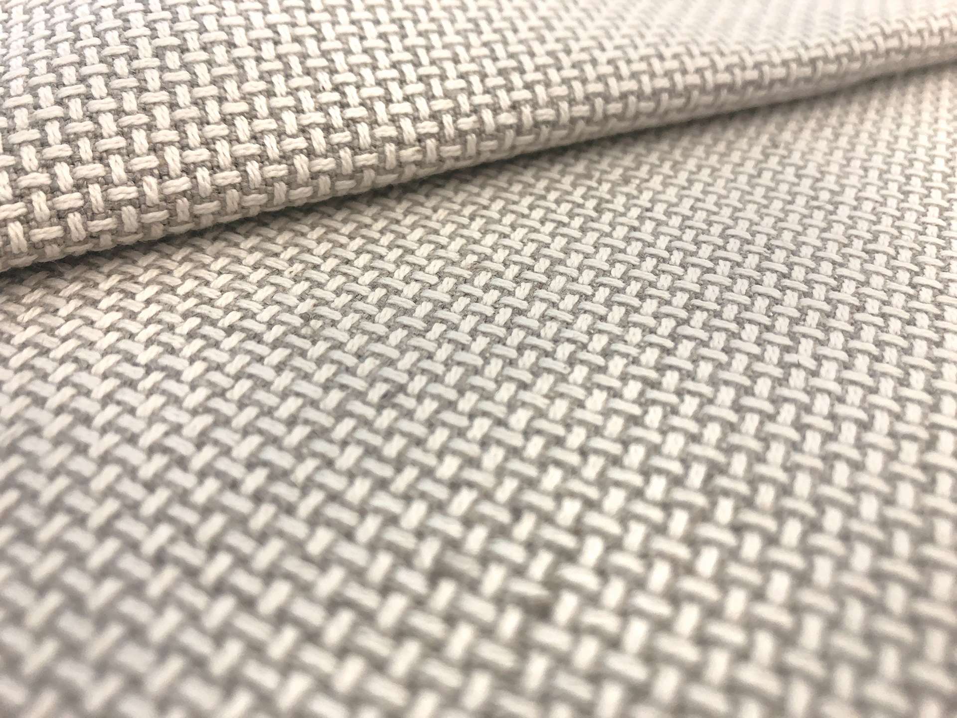 Linen & Cotton Petite Basket Weave Upholstery