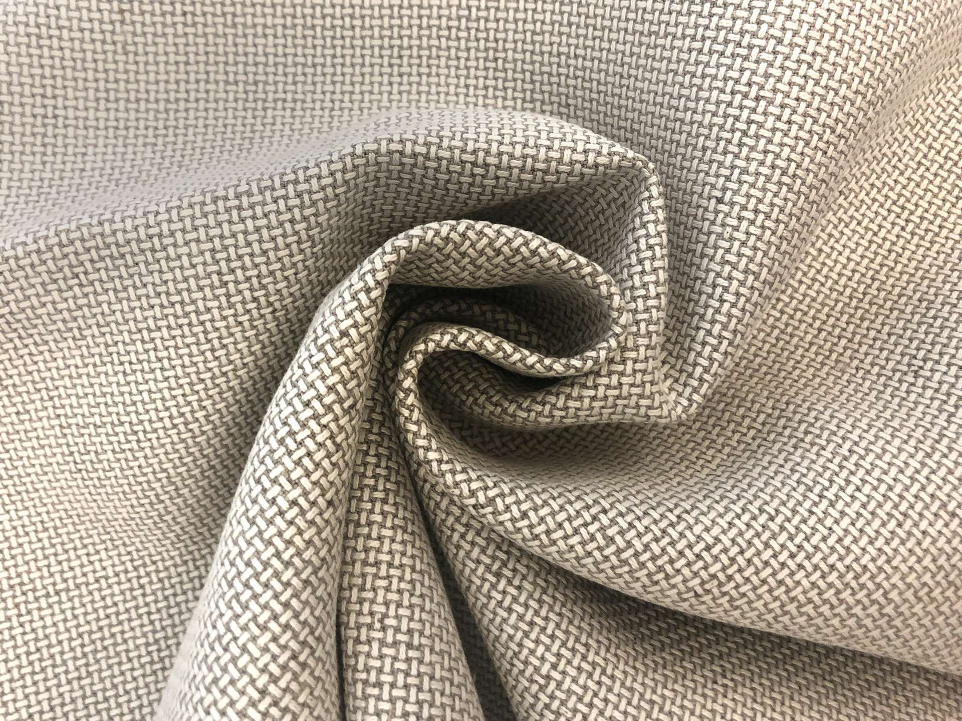 Linen & Cotton Petite Basket Weave Upholstery